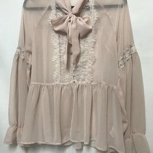 Free People Pretty Blouse